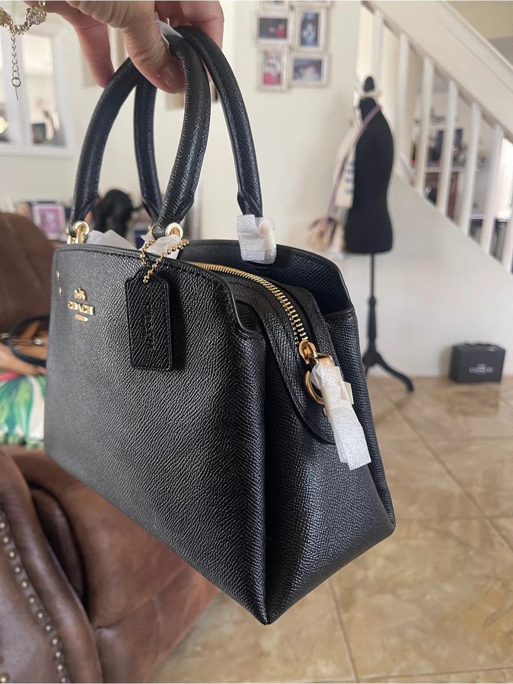 New  Coach mini satchel bag.